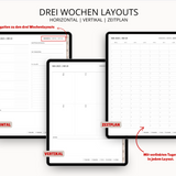 Digitaler Planer 2025 - PDF mit Hyperlinks