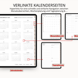 Digitaler Planer 2025 - PDF mit Hyperlinks